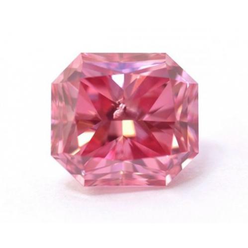 彩艳粉色钻石