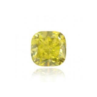 彩淡黄绿色钻石