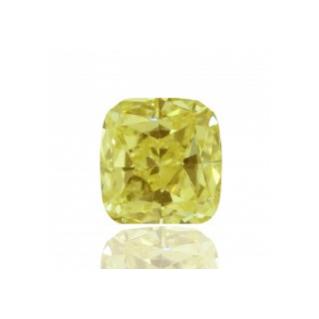 彩绿黄色钻石